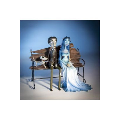 VICTOR Y EMILY SET DE 2 FIGURAS CORPSE BRIDE
