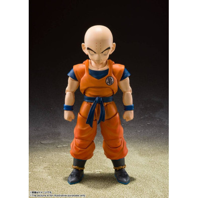 Dragon Ball Z Figura S.H. Figuarts Krillin-Earth's Strongest Man 17 cm
