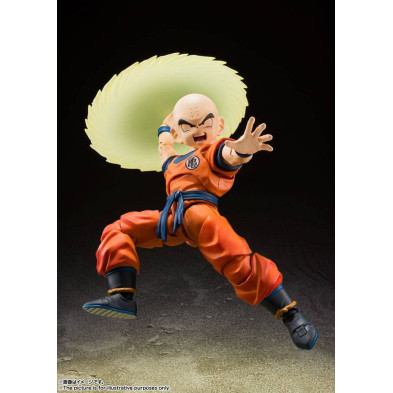 Dragon Ball Z Figura S.H. Figuarts Krillin-Earth's Strongest Man 17 cm
