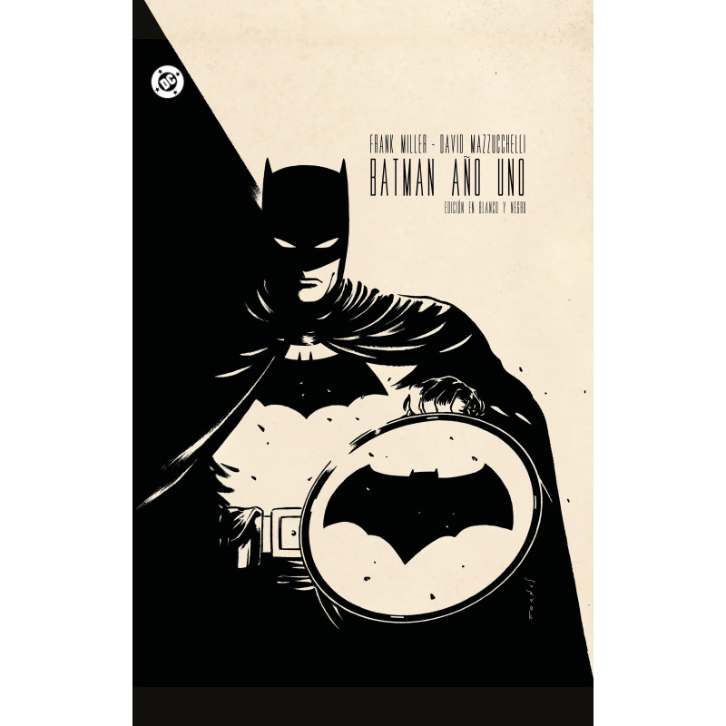BATMAN AÑO UNO BLANCO Y NEGRO