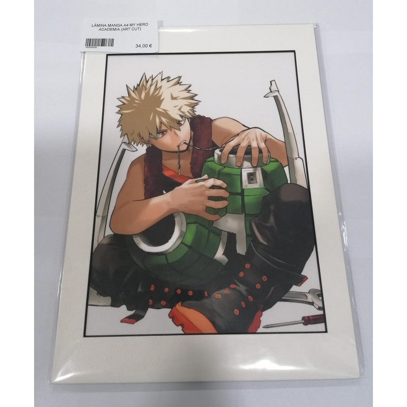 LÁMINA MANGA A4 MY HERO ACADEMIA (ART CUT)