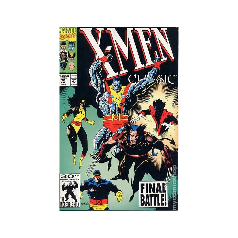 X-MEN CLASSIC 70 (1986-1995) EDICIÓN USA