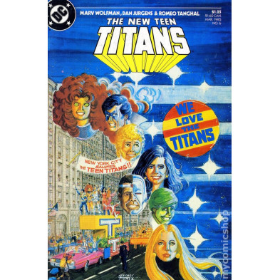 The New Teen Titans 6 (1984 2nd Series) EDICIÓN USA