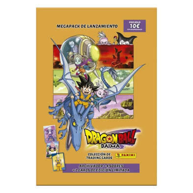 MEGAPACK - TC DRAGON BALL DAIMA ( ARCHIVADOR + 4 SOBRES + 2 CARTAS EDICION LIMITADA )