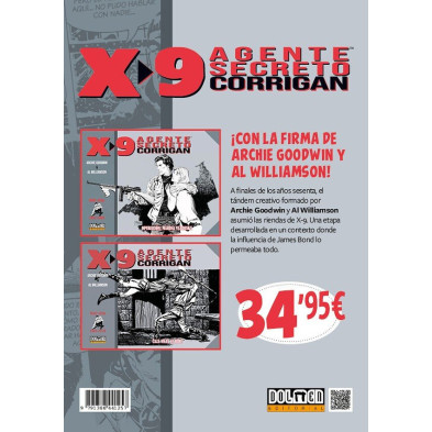 PACK 01 AGENTE SECRETO X-9