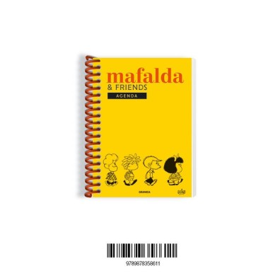 AGENDA MAFALDA, PERPETUA & FRIENDS AMARILLA