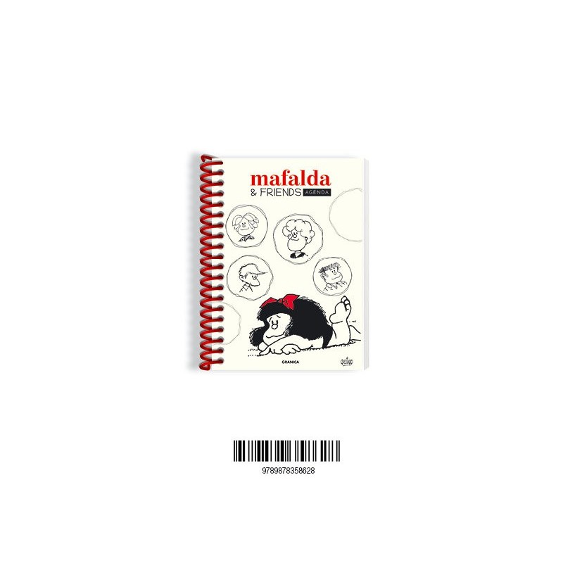 AGENDA MAFALDA, PERPETUA & FRIENDS BLANCO