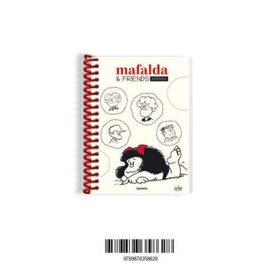 AGENDA MAFALDA, PERPETUA & FRIENDS BLANCO