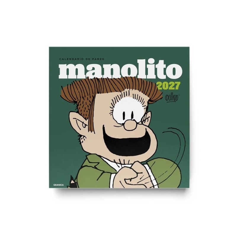 MAFALDA 2027, CALENDARIO DE PARED MANOLITO
