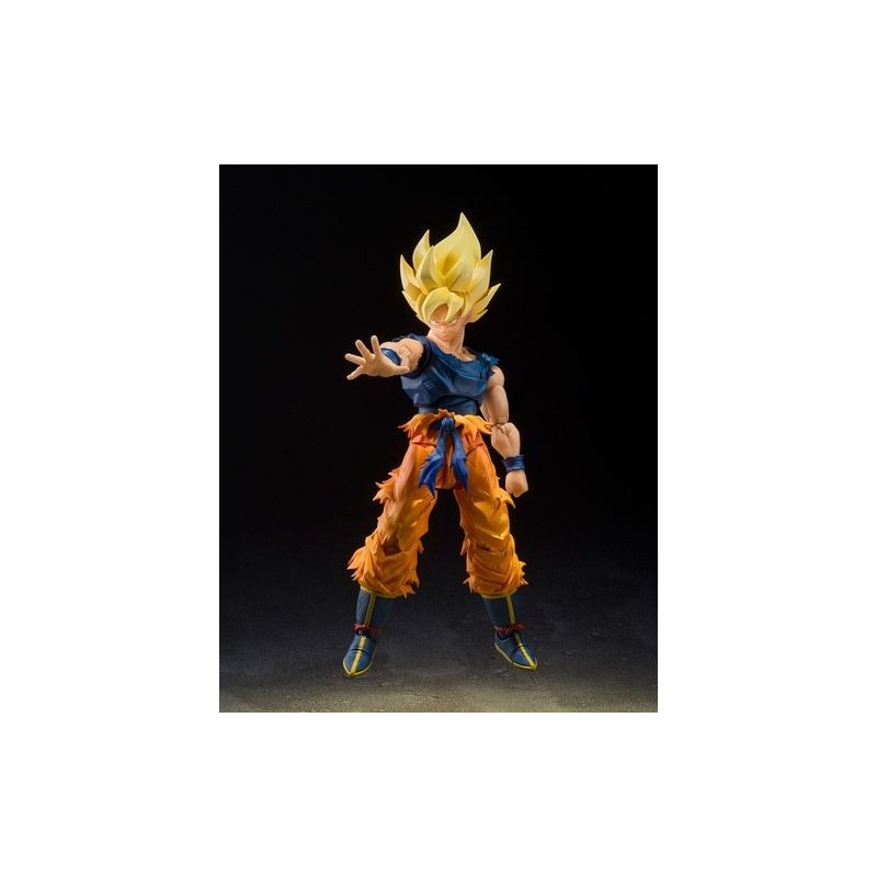 Dragon Ball Z Figura S.H.Figuarts Super SaiyanSon Goku (Fighter of Rage) 14 cm