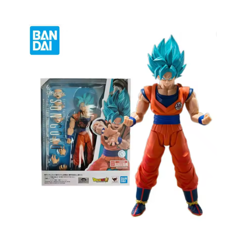 Dragon Ball Super Figura S.H.Figuarts SuperSaiyan God Super Son Goku (Blue powertranscending Limits) 15 cm