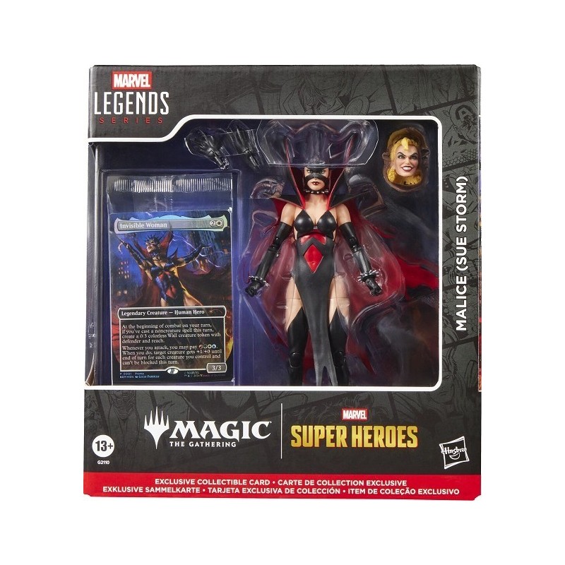 MALICE (SUE STORM) FIGURA 15 cm MARVEL LEGENDS SERIES MAGIC THE GATHERING