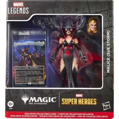 MALICE (SUE STORM) FIGURA 15 cm MARVEL LEGENDS SERIES MAGIC THE GATHERING