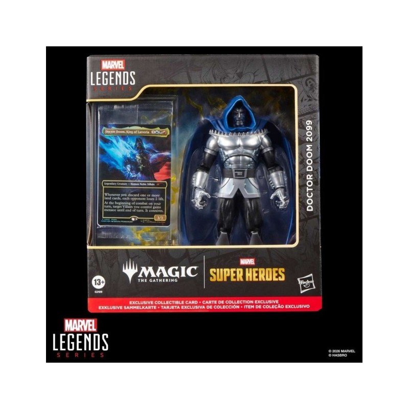DOCTOR DOOM 2099 FIGURA 15 cm MARVEL LEGENDS SERIES MAGIC THE GATHERING