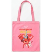 BOLSA DE TELA 40 cm DC SUPERMAN SUPERGIRL