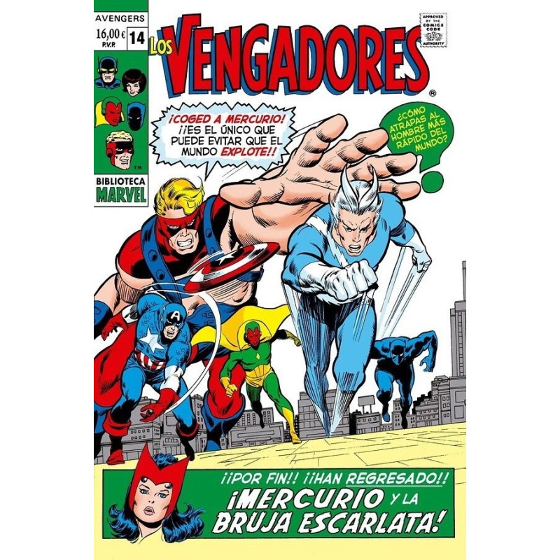 BIBLIOTECA MARVEL 138. LOS VENGADORES 14