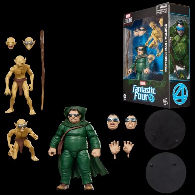 MOLE MAN & MOLOIDS PACK 3 FIGURAS 15 cm FANTASTIC FOUR MARVEL LEGENDS
