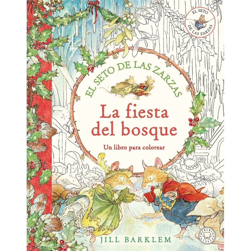 LA FIESTA DEL BOSQUE. Un libro para colorear
