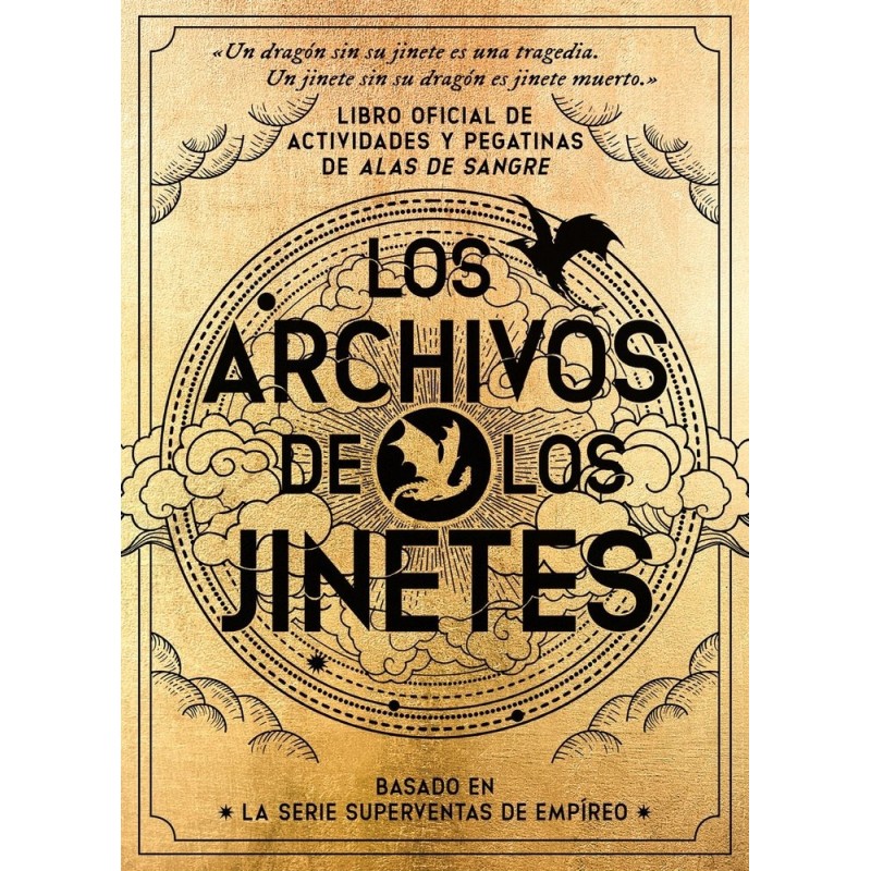 LIBRO OFICIAL DE ACTIVIDADES Y PEGATINAS DE ALAS DE SANGRE: Los archivos de los jinetes