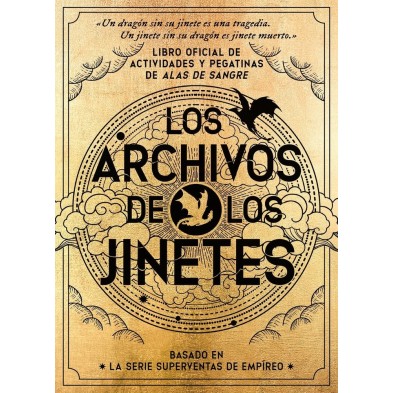 LIBRO OFICIAL DE ACTIVIDADES Y PEGATINAS DE ALAS DE SANGRE: Los archivos de los jinetes